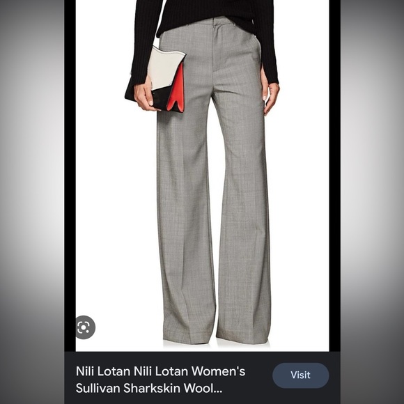 Nili Lotan Pants - Nili Lotan Sullivan Pant 10